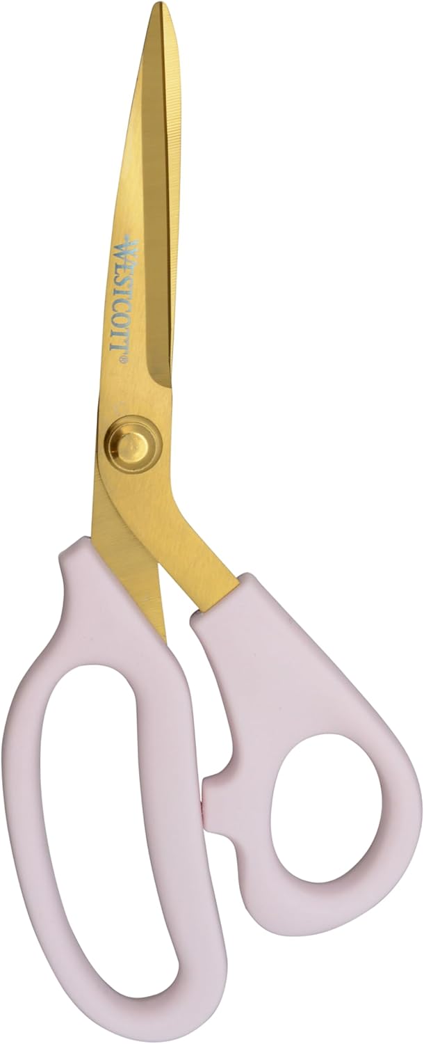 Meal Prep Easy - All-Purpose Kitchen Shears, Pink with Gold