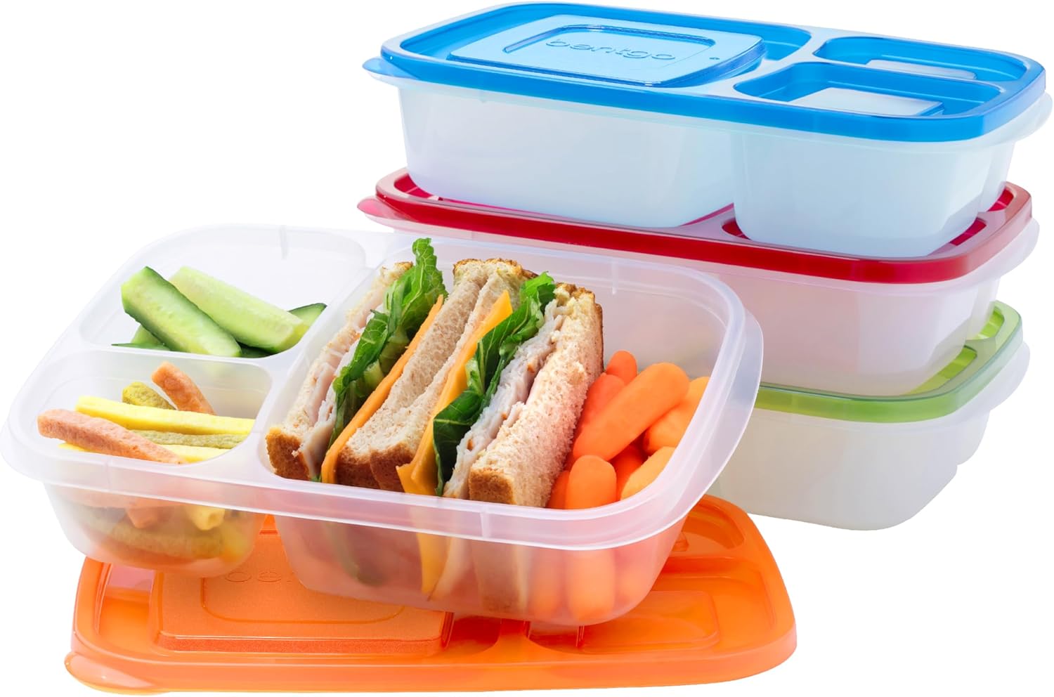 Meal Prep Box - Original Stackable Lunch Boxes - Reusable