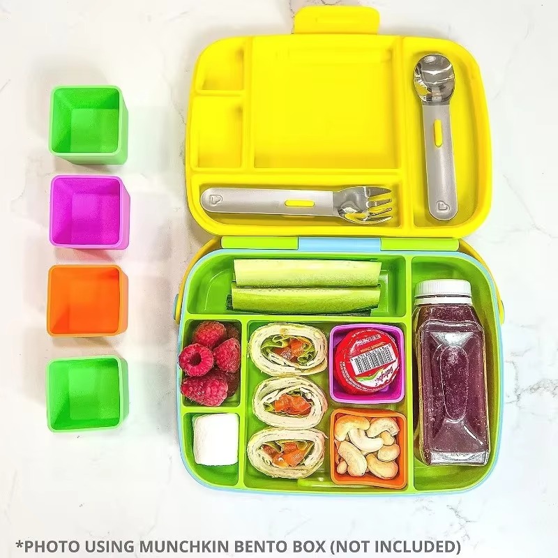 Silicone Food Box Dividers Bak - Meal Prep Box recensie en prijs