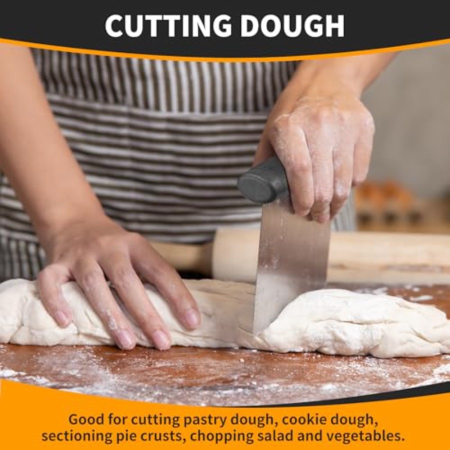 Bench Scraper Chopper - Baking - Meal Prep Pasta recensie en prijs