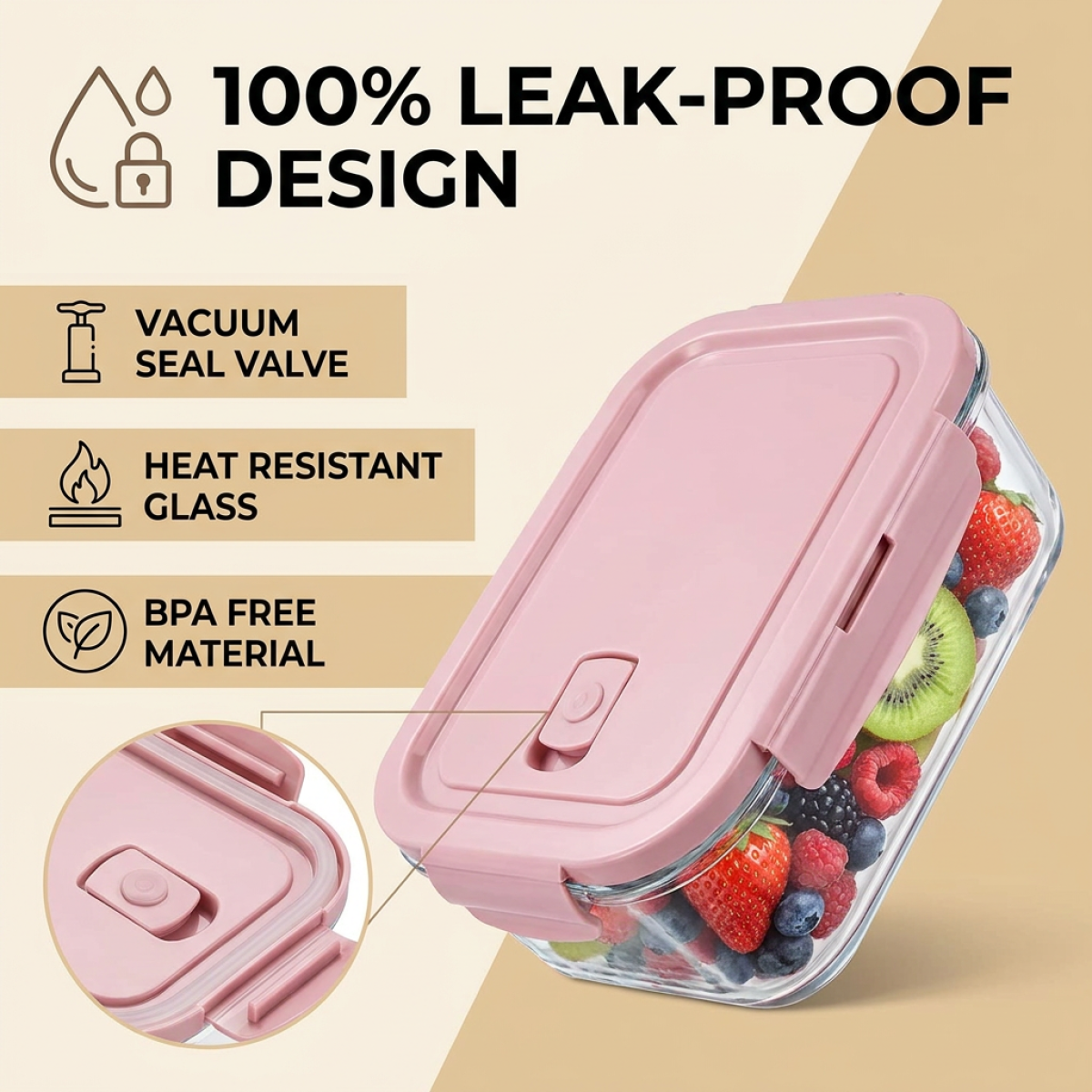 Borosilicate Glass Meal Prep B - Meal Prep Easy recensie en prijs