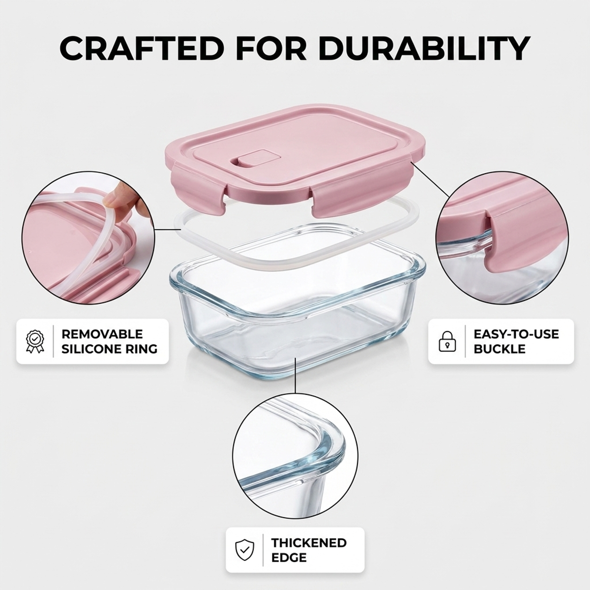 Borosilicate Glass Meal Prep B - Meal Prep Easy recensie en prijs