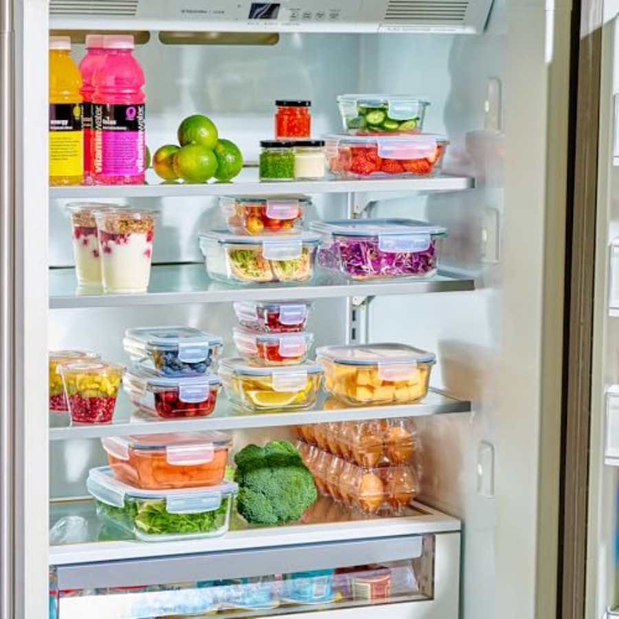 40pc Set Glass Food Storage Co - Meal Prep Box recensie en prijs
