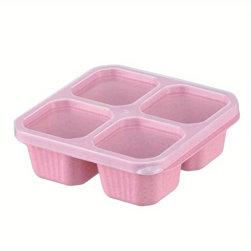 Snack Box with Four Transparen - Meal Prep Box recensie en prijs
