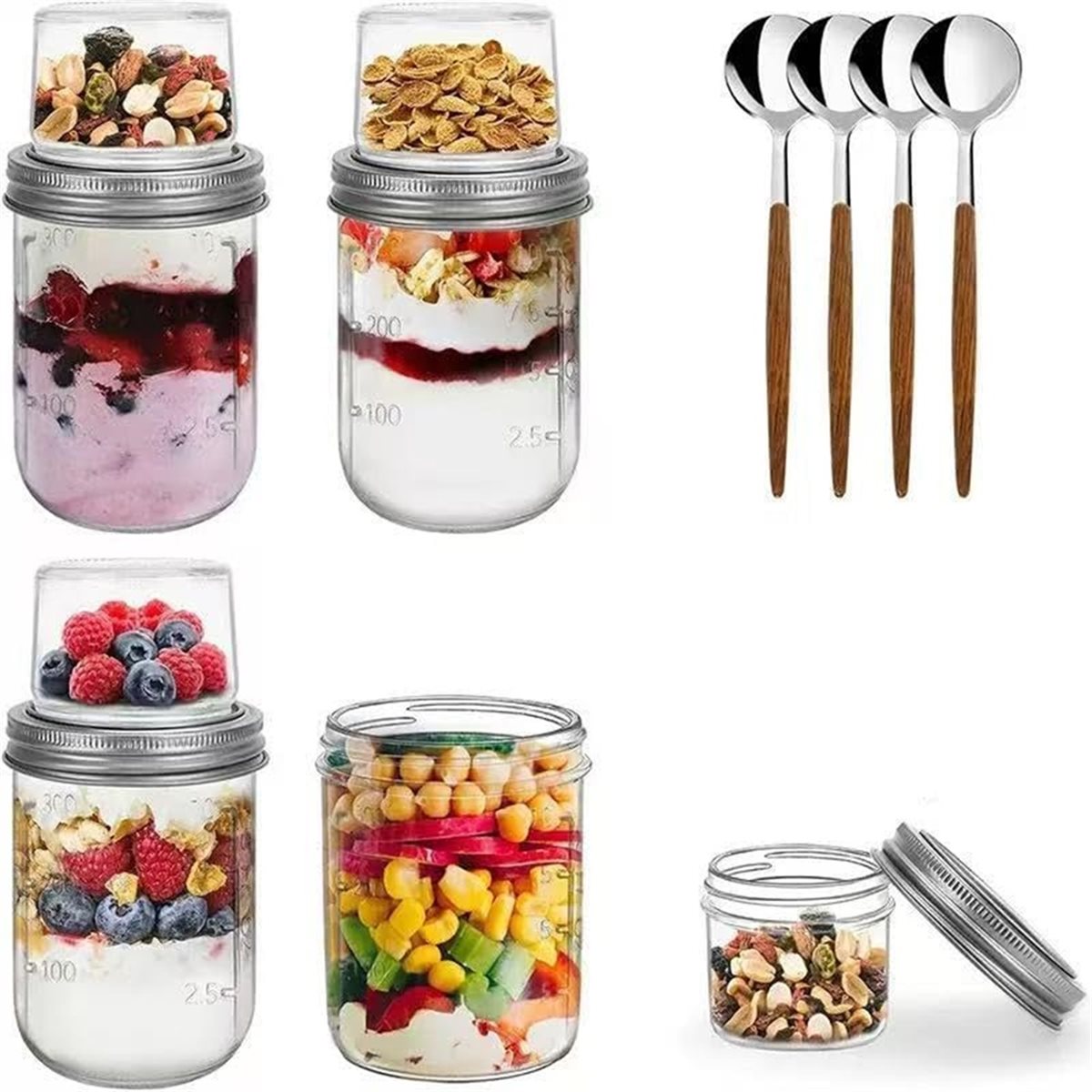BAAE Overnight Oats Containers - Meal Prep Overnight Oats recensie en prijs