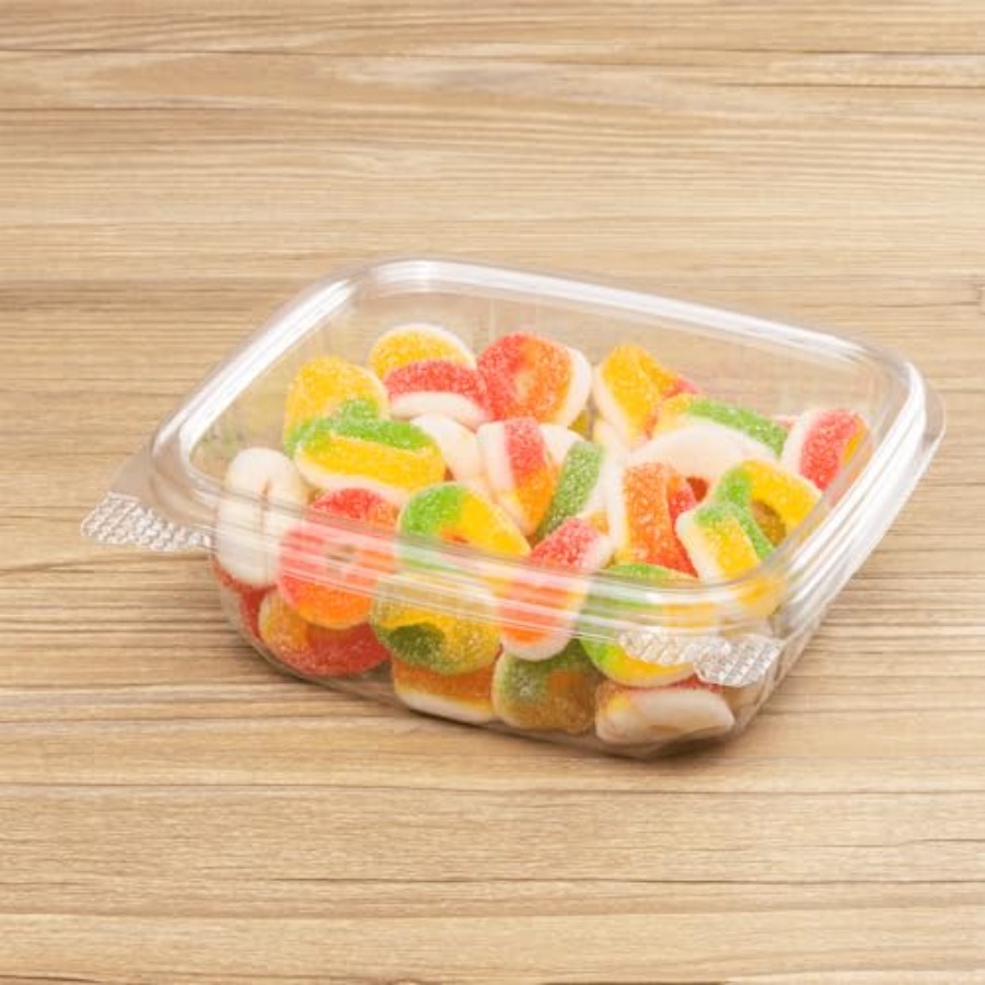 PET Hinged Deli Containers wit - Meal Prep Pasta recensie en prijs