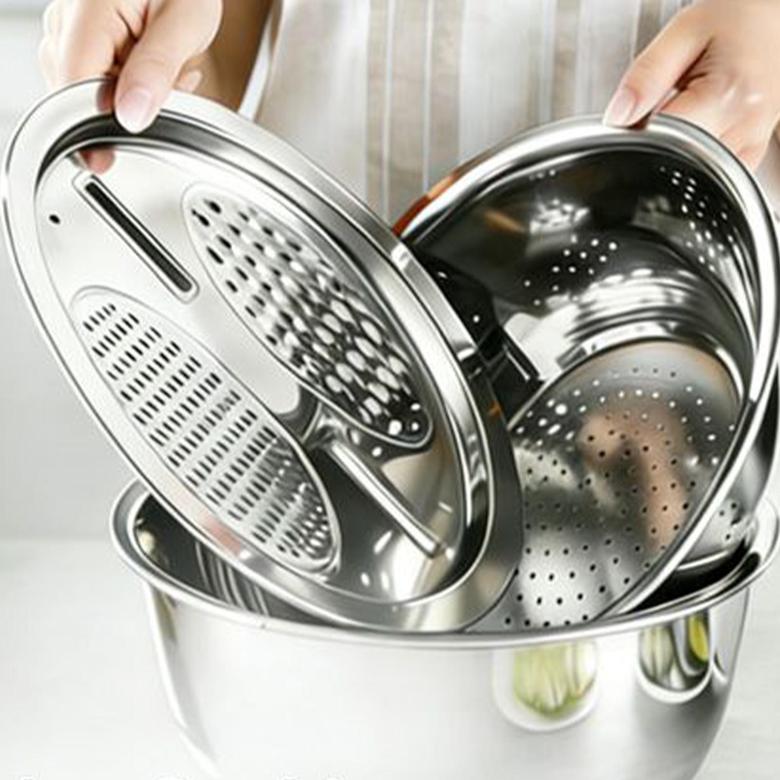 Stainless Steel Colander Strai - Meal Prep Pasta recensie en prijs