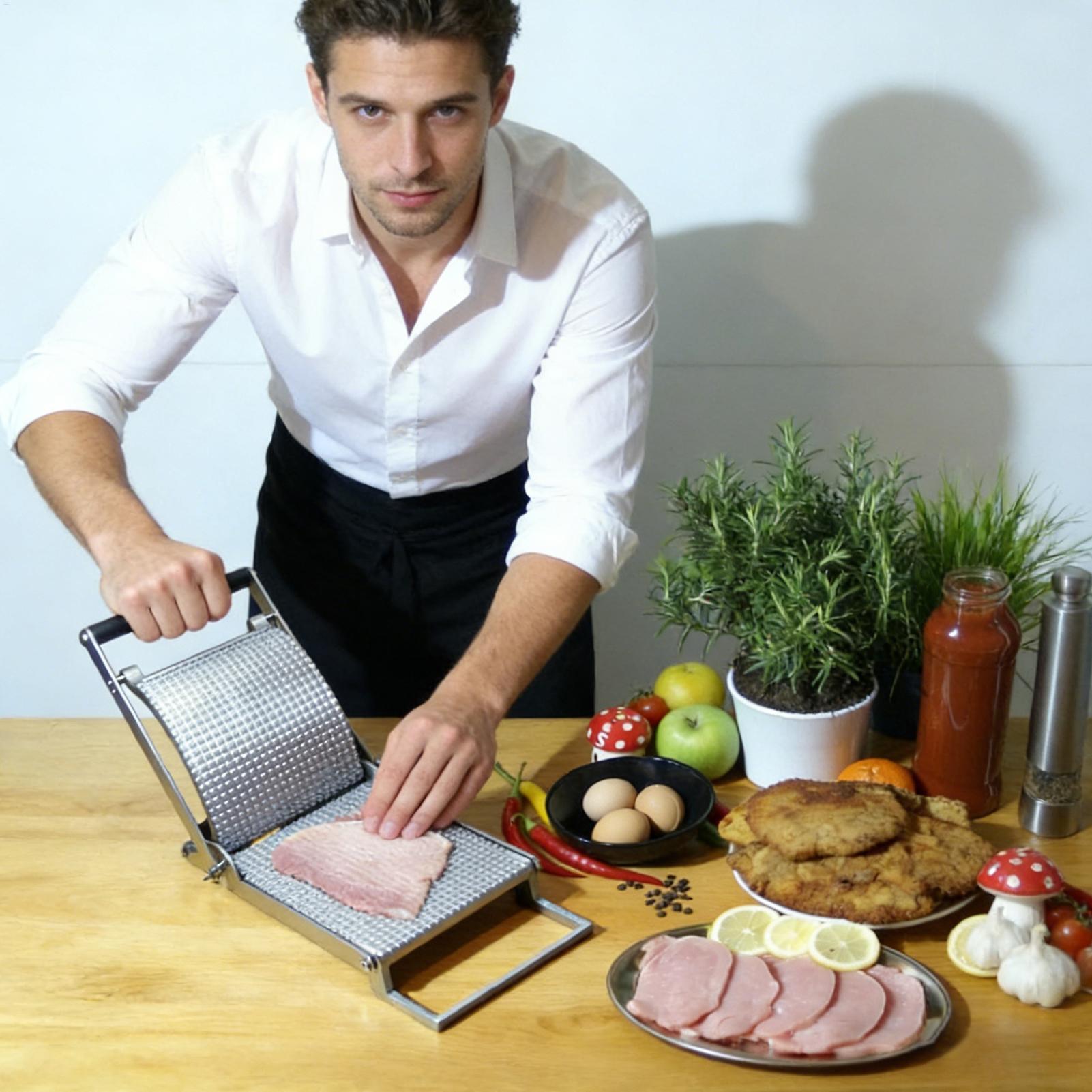 Meat Tenderizer Stainless Stee - Meal Prep Pork recensie en prijs