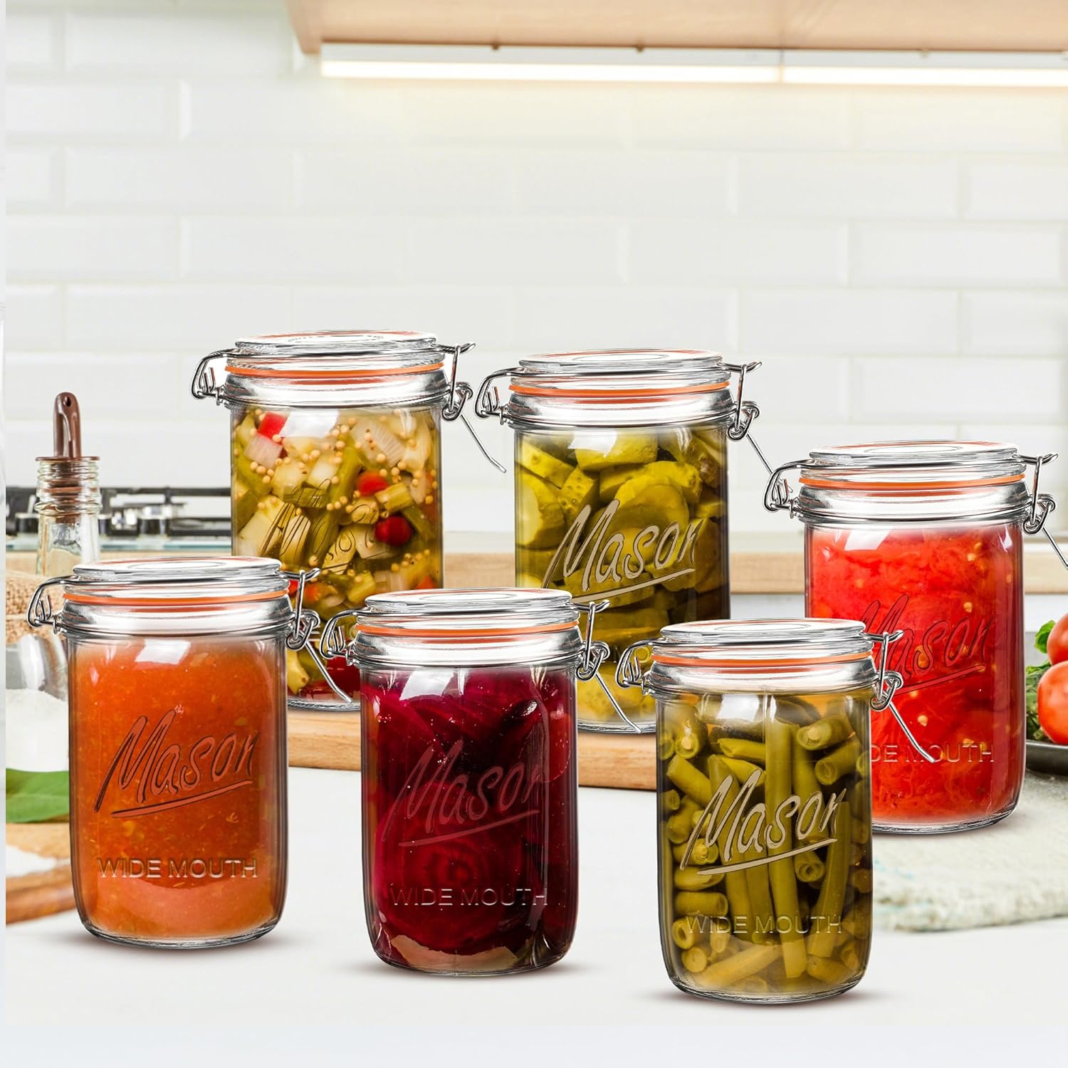 24oz Wide Mouth    Jars – 6 Pa - Meal Prep Overnight Oats recensie en prijs