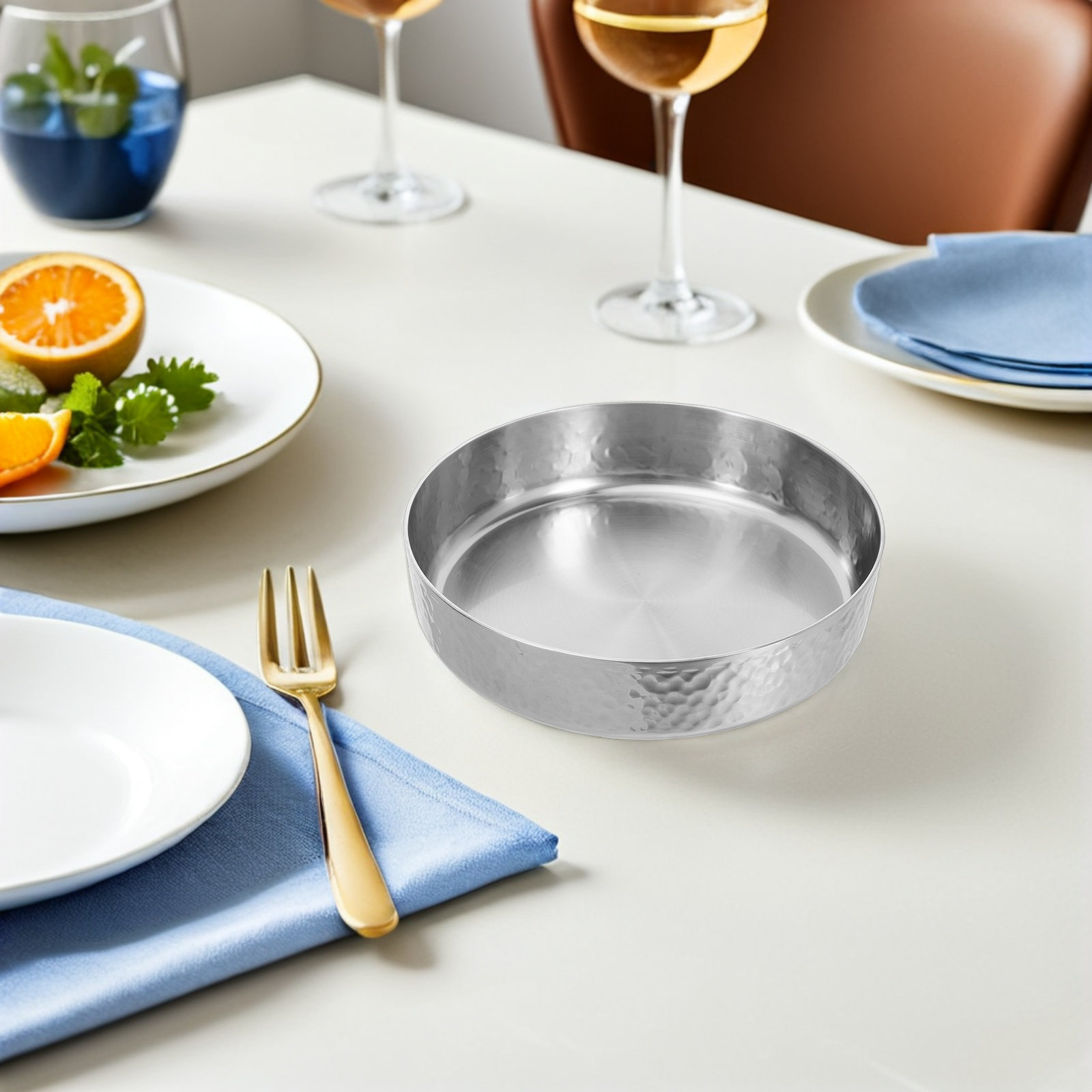 Stainless Steel Hammered Finis - Meal Prep Pasta recensie en prijs
