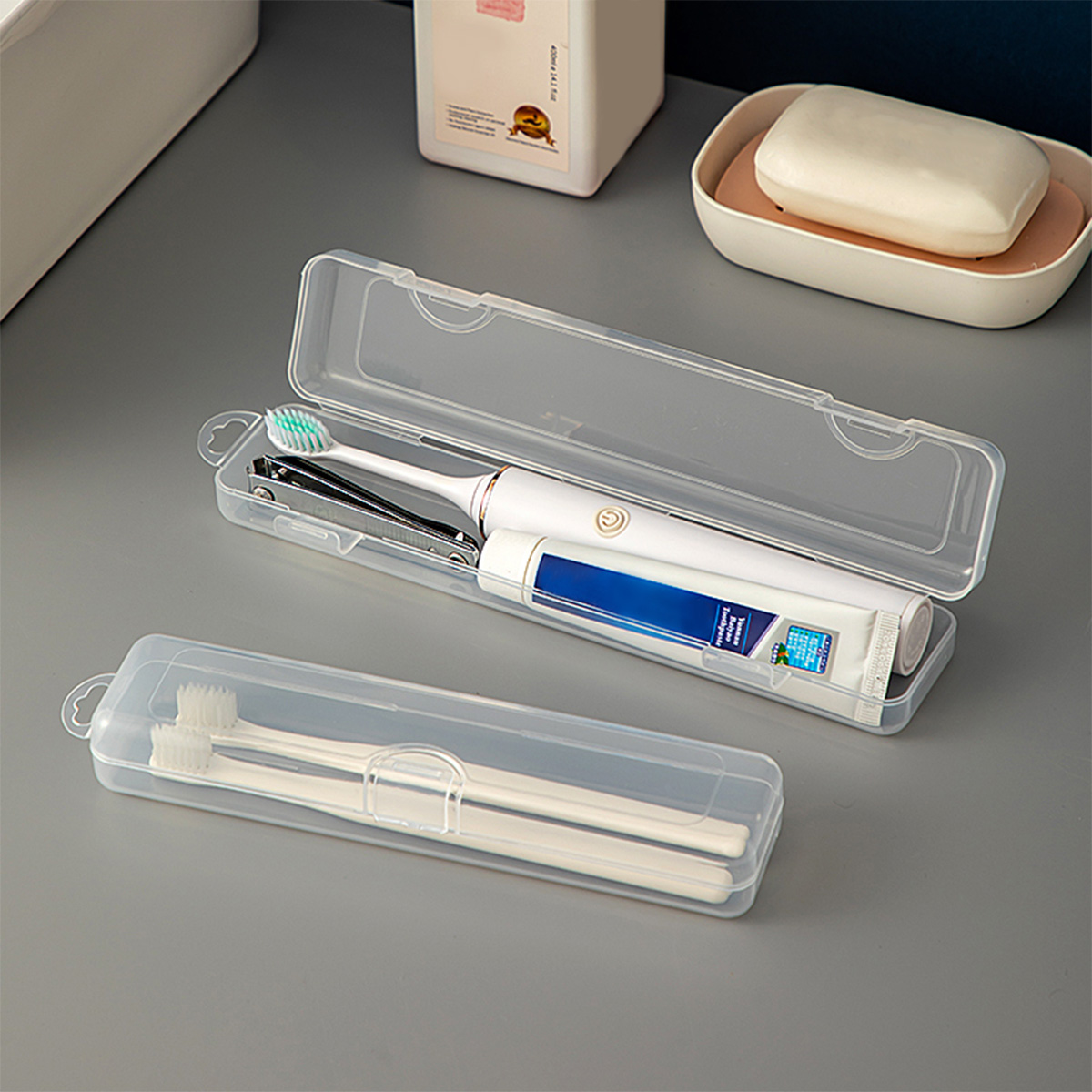WORTHBUY Toothbrush Box Transp - Meal Prep Box recensie en prijs