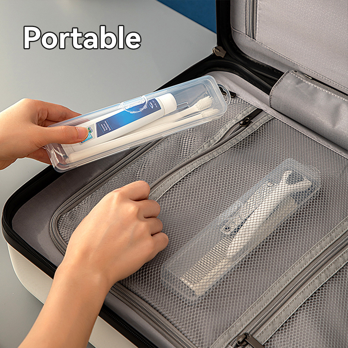 WORTHBUY Toothbrush Box Transp - Meal Prep Box recensie en prijs