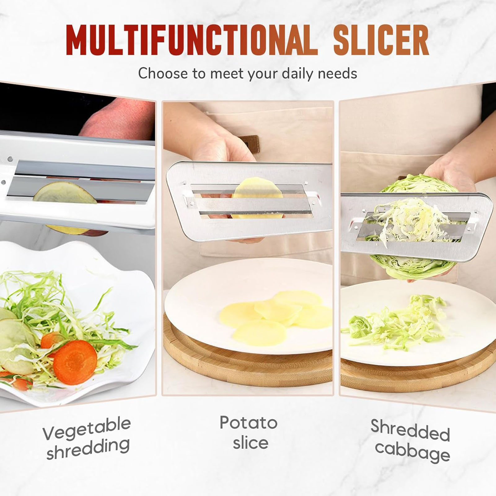 2-layer Blade Knife Graters Mu - Meal Prep Easy recensie en prijs