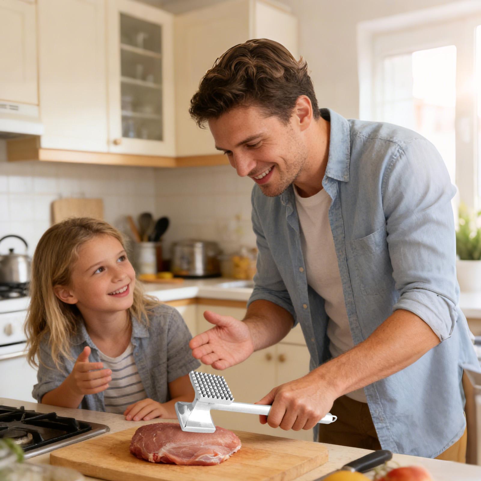 Meat Tenderizer Double-Sided P - Meal Prep Pork recensie en prijs
