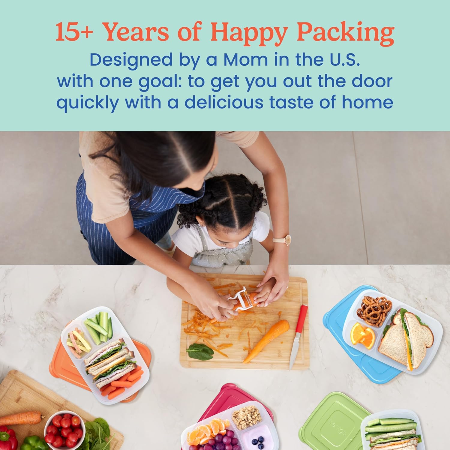 Original Stackable Lunch Boxes - Meal Prep Box recensie en prijs