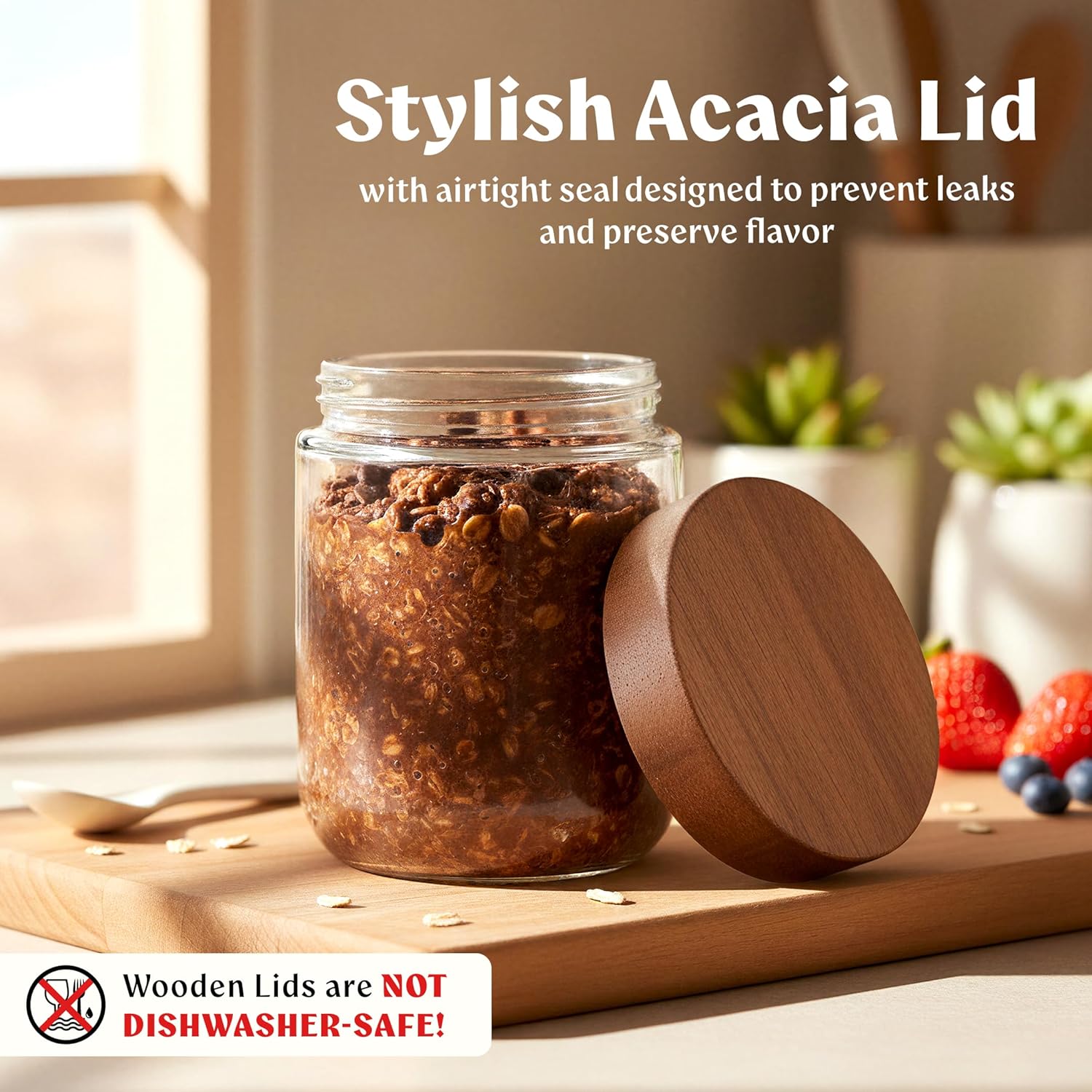 Overnight Oats Containers with - Meal Prep Overnight Oats recensie en prijs