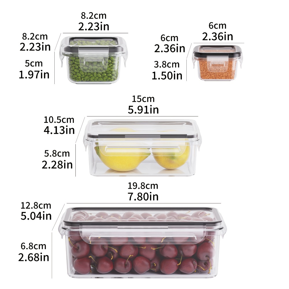 Set BPA-Free Airtight Food Con - Meal Prep Box recensie en prijs
